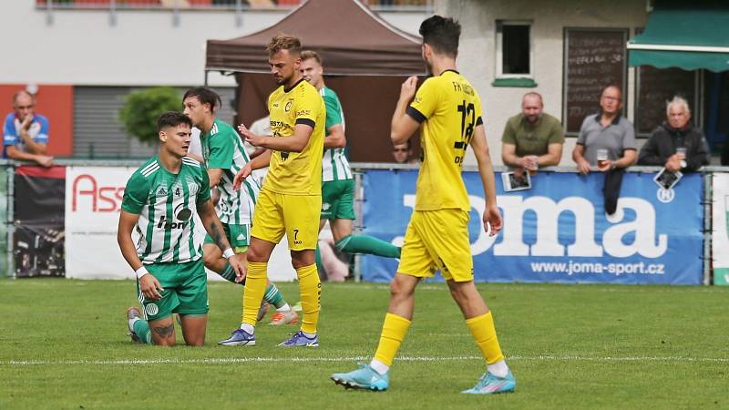 Sokol Hostouň - FK ROBSTAV Přeštice 1:0 / ČFL /28. 8. 2022