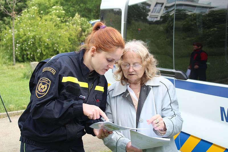 V Sítenském údolí se uskutečnil Seniorský desetiboj pořádaný Městskou policií Kladno.