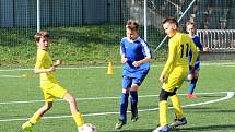 Meziokresní turnaj fotbalových výběrů U11 a U12 v Kladně-Švermově se zúčastnily týmy Kladno, Rakovník, Beroun a Mělník.