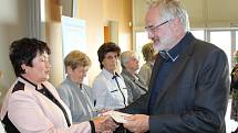 Slavnostní ceremoniál zahájení školního roku kladenské univerzity třetího věku.