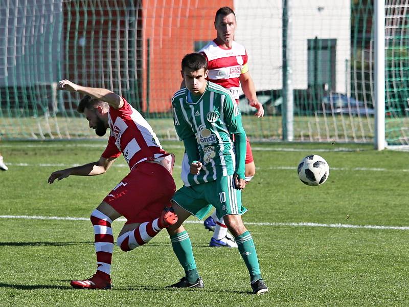 Sokol Hostouň - Povltavská FA 2:1 (1:1), ČFL, 4.10. 2020