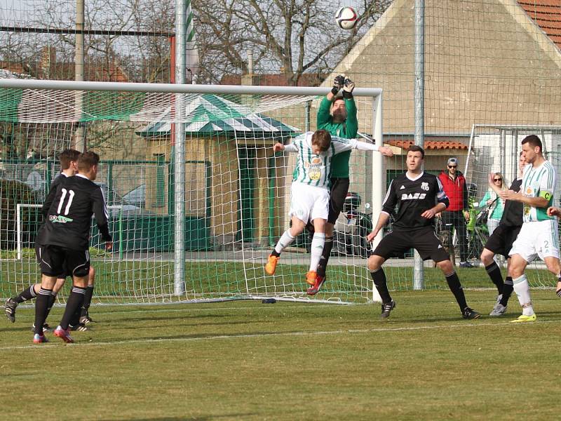 Sokol Hostouň - MFK Dobříš 3:1 (2:1), A1A Ondrášovka KP, 27. 3. 2016