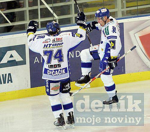 Kometa - Kladno 3:1, Radek Procházka - 1:0