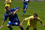 Teplice - Kladno (v modrém) U17 - domácí šťastně vyhráli 3:2. 