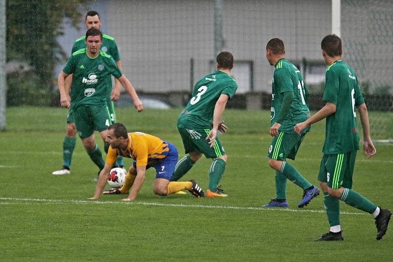 Hostouň B - Jedomělice 2:1, I. B. tř., 1. 9. 2019