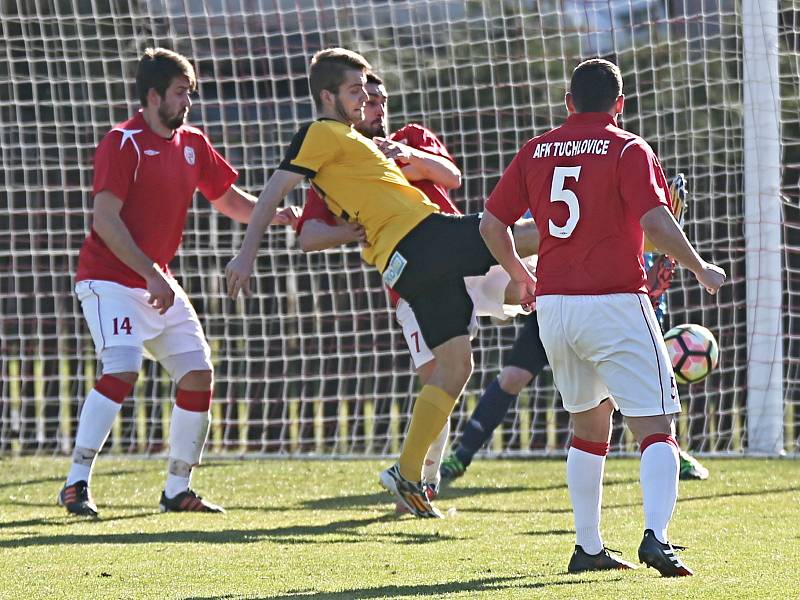 AFK Tuchlovice - Sportovní klub Posázavan Poříčí nad Sázavou z.s. 0:4 (0:0) Ondrášovka KP, 7. 4. 2018