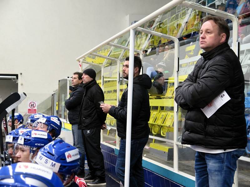 Havířov (ve světlém) nečekaně porazil Kladno 2:1. 