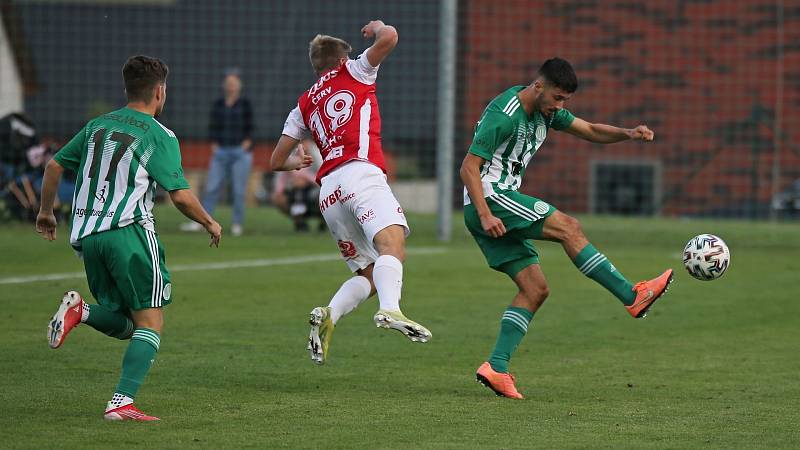 Sokol Hostouň - FK Pardubice 0:1 prodl., MOL CUP, 25. 8. 2021