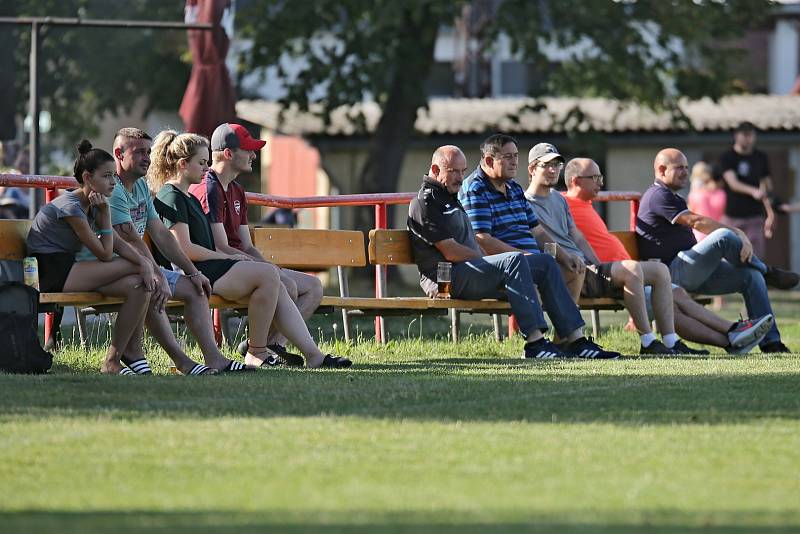 SK Buštěhrad - Slovan Kladno 2:4, utkání 3. ročníku fotbalového turnaje o pohár Buštěhradu,  11. 8. 2019