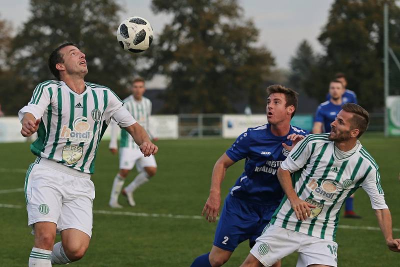 Sokol Hostouň - FK Kralův Dvůr 2:1, FORTUNA:ČFL, 20. 10. 2019