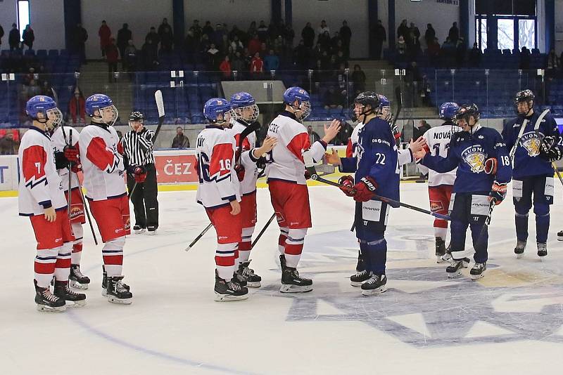 Česká republika - Finsko 3:2 sn, příprava U17 - 30. 12. 2018 Čez Stadion Kladno