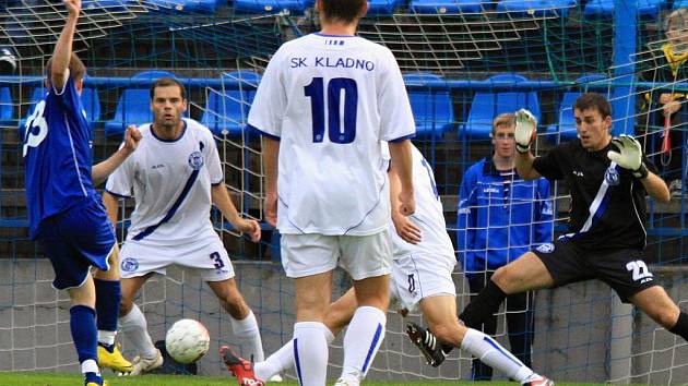 SK Kladno - FC Graffin Vlašim 1:1 (0:1) , utkání 11.k. 2. ligy 2010/11, hráno 19.9.2010