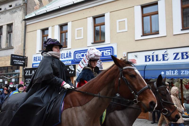 Tříkrálový průvod prošel Kladnem.