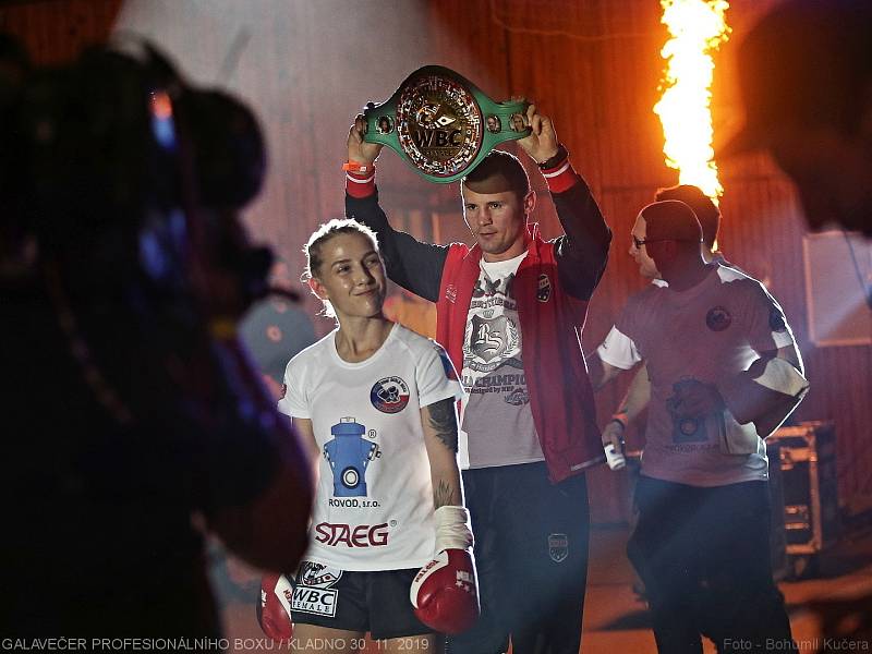 Galavečer profesionálního boxu BOXING LIVE / Kladno 30. 11. 2019