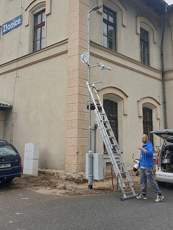 Unikátní systém Zlonikam dohlíží ve Zlonicích na lumpy.