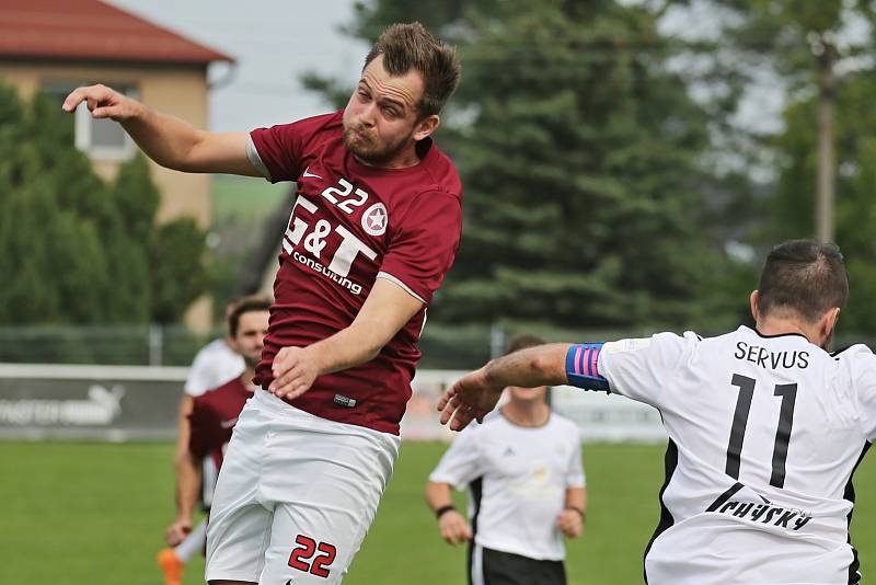 TJ SK Hřebeč - FK Bohemia Poděbrady 1:3 (0:0), KP, 24. 8. 2019