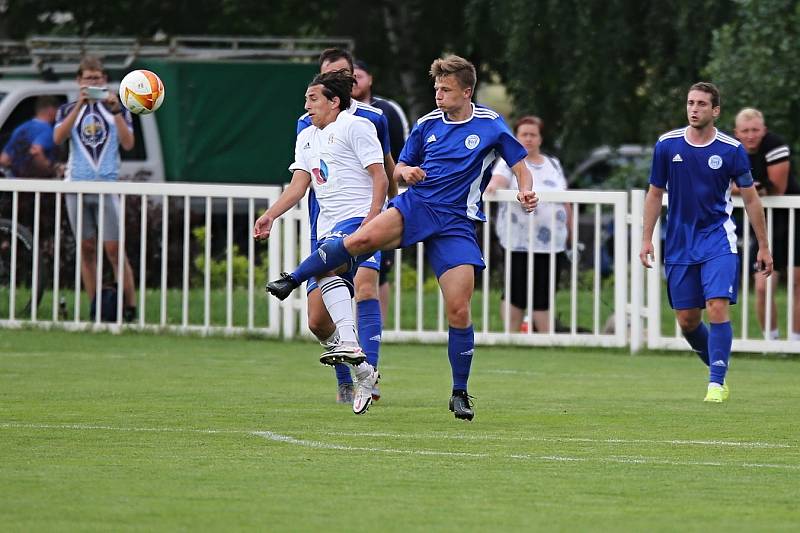 SK Kladno - Motorlet Praha 0:0, přátelské přípravné utkání 21.7. 2021 (Lidice)