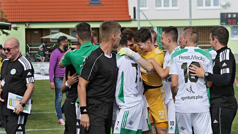 Sokol Hostouň - SK Rakovník 2:0 (1:0), ČFL 25. 9. 2021
