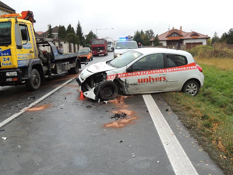 Středeční nehoda u Velkého Přítočna