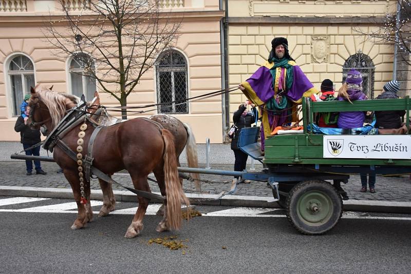 Tříkrálový průvod prošel Kladnem.