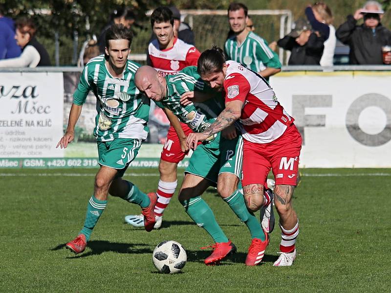 Sokol Hostouň - Povltavská FA 2:1 (1:1), ČFL, 4.10. 2020