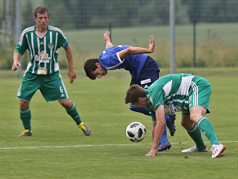 Sokol Hostouň - Motorlet Praha 2:3pk, Divize B, 15. 6. 2019