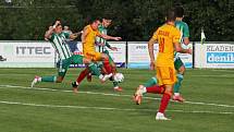 Sokol Hostouň - FK DUKLA Praha 0:3 (0:1), 1. kolo 24. 8. 2022