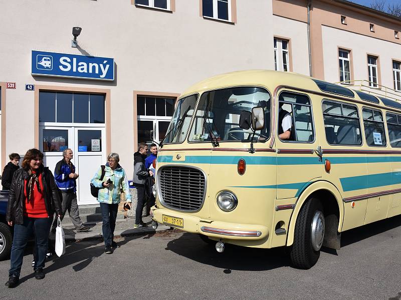 V poslední březnovou sobotu se na vlakovém nádraží ve Slaném i v blízkém okolí konal Den Cyklohráčku.