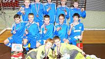 SK Kladno 2001 na turnaji v Třeboni. 