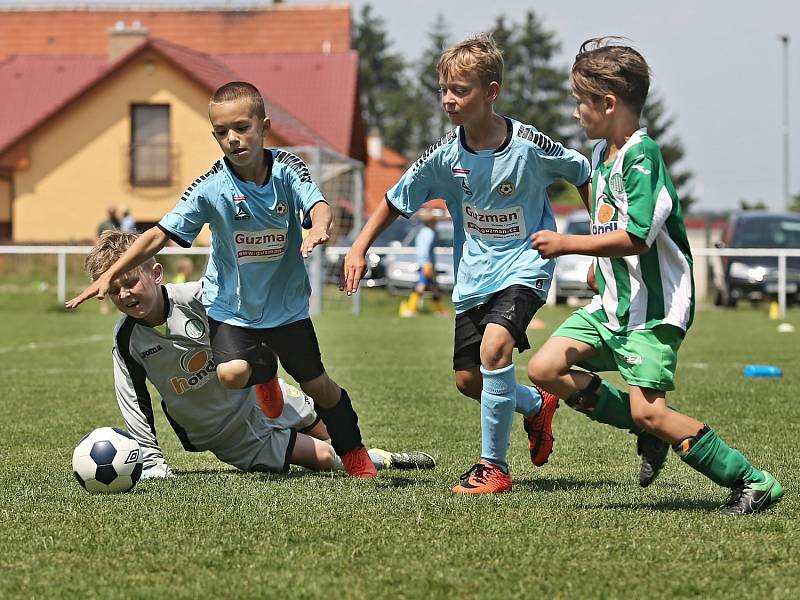 Finálový turnaj Okresní soutěže mladších přípravek 16. 6. 2018 (Dobrovíz)