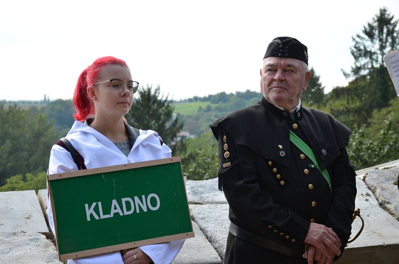 Kladenští zástupci na setkání hornických měst a obcí v Kutné Hoře.