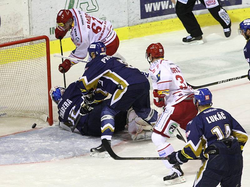 Rytíři Kladno - HC Oceláři Třinec, 34. kolo ELH 2012-13, 27.12.12