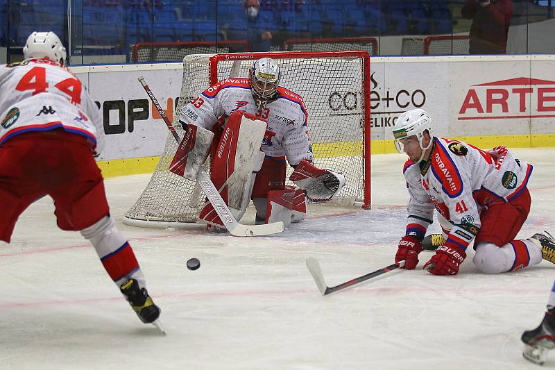 Chance liga, Kladno - Poruba, první semifinále