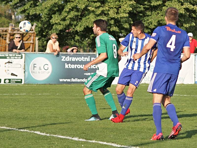 Sokol Hostouň - SK Český brod 2:1, Divize B, 13. 5. 2018