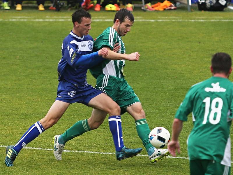 Sokol Hostouň - SK Kladno 1:3, Divize B, 8. 10. 2017