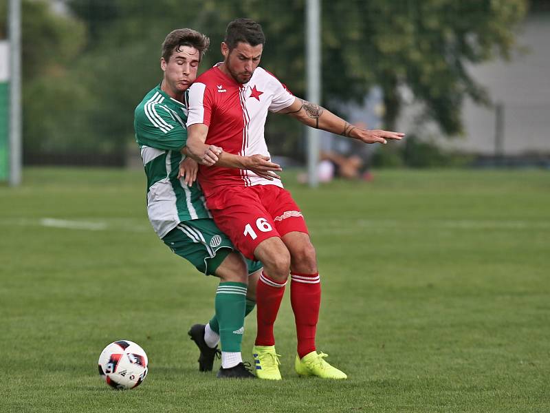 Sokol Hostouň - FC Slavia Karlovy Vary 2:1, MOL Cup, 14. 8. 2019