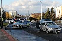 Dopravní nehoda na Sítné v Kladně.