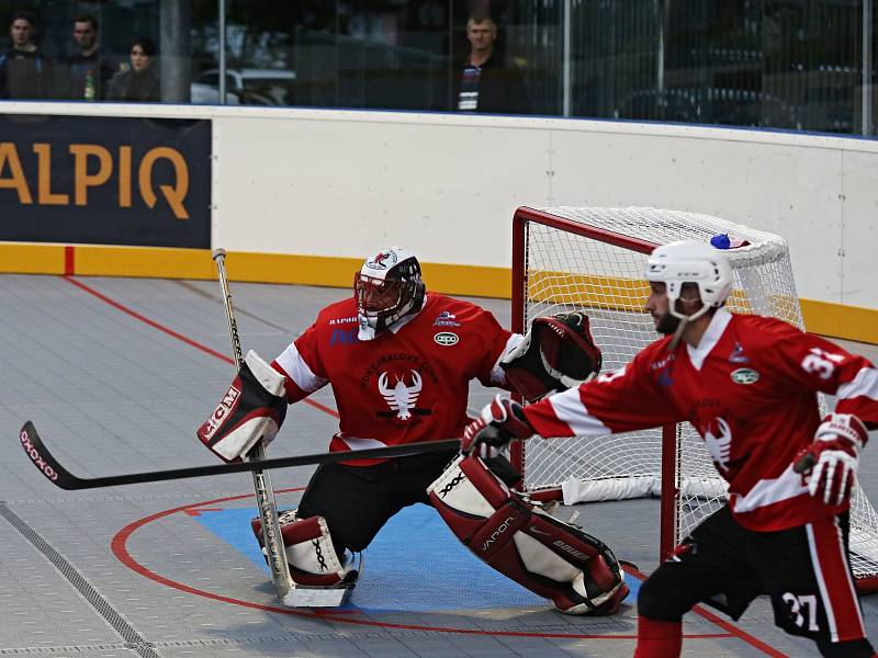 Alpiq Kladno - HBC Rakovník 4:1, CCM Extraliga hokejbalu 8. 9. 2017