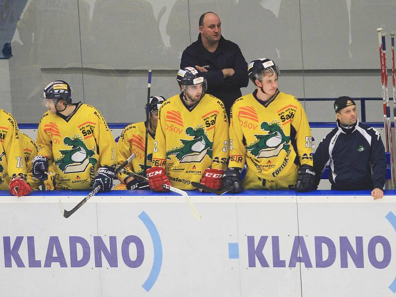 Rytíři Kladno – Salith Šumperk 4:1 (2:1, 0:0, 2:0), První hokejová liga 2014-15 / 12. 11. 2014