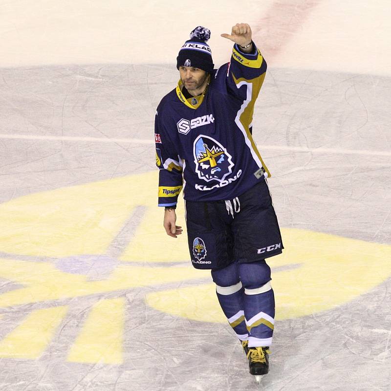 Rytíři Kladno - HC VERVA Litvínov, 38. kolo ELH 2012-13, 8.1.13. Tak snad nashledanou