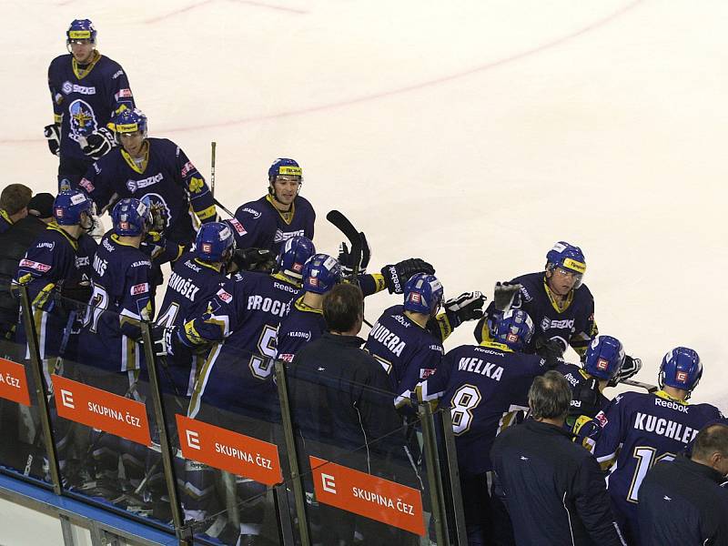 Rytíři Kladno - HC Pardubice, předkolo play-off  ELH 2012-13, druhé utkání, 2.3.13