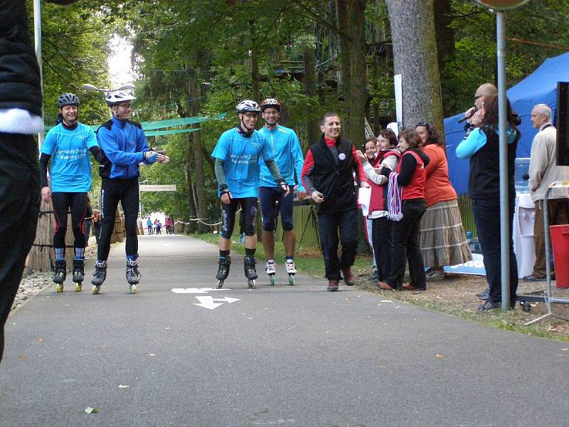 Kladenský in-line maraton 2014.