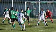 Sokol Hostouň - 1. FK Příbram B 3:4 (0:4), FORTUNA:ČFL, 24.10.2021