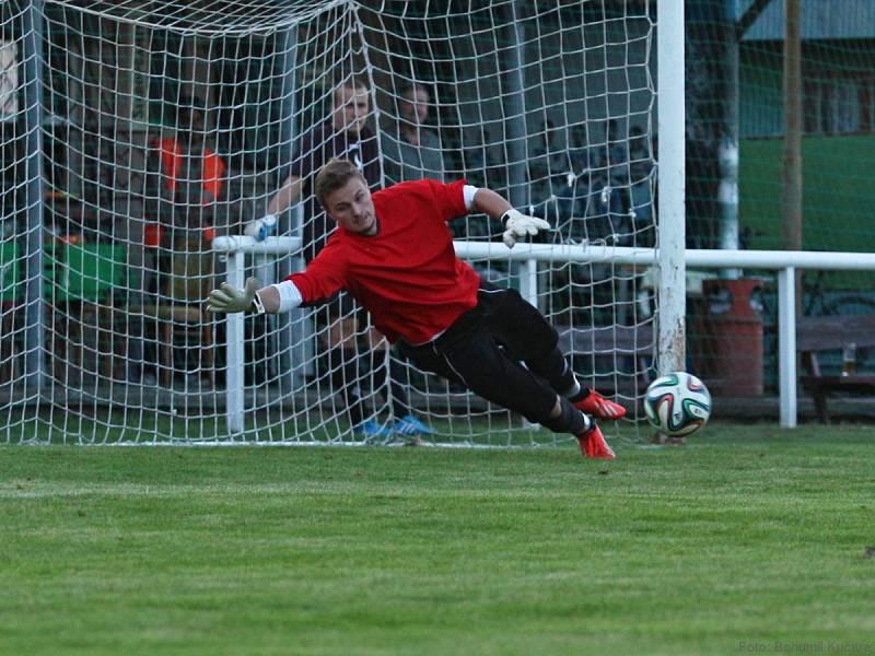 Sokol Lidice - SK Slaný B 4:3 pk, OP Kladno, 12. 9. 2015