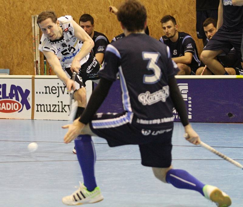 Kanonýři Kladno - FBC Liberec 5:6, 1. liga mužů - finálová série (3:1 pro Liberec), Kladno, 10. 4. 2016