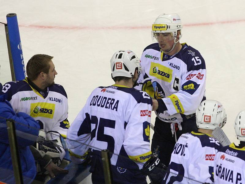 Rytíři Kladno - HC VERVA Litvínov, 37. kolo ELH 2013-14, 10.1.14