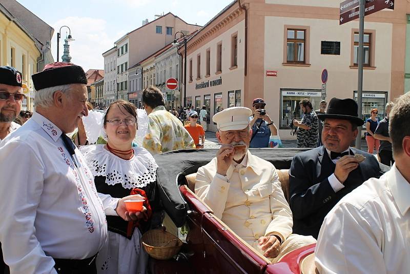 Slánský okruh 2018 navštívil v rámci oslav 100. výročí založení Československa i prezident T.G. Masaryk