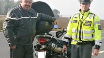 Policisté při prevebntivní akci kontrolovali především motorkáře, ale nejen je.