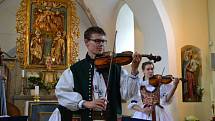 Sobotní program festivalu Tuchlovická pouť.