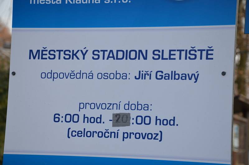 Sletiště Kladno.